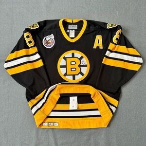 Vintage MiC Boston Bruins CCM/Maska Center Ice Cam Neely Hockey Jersey -Size 52